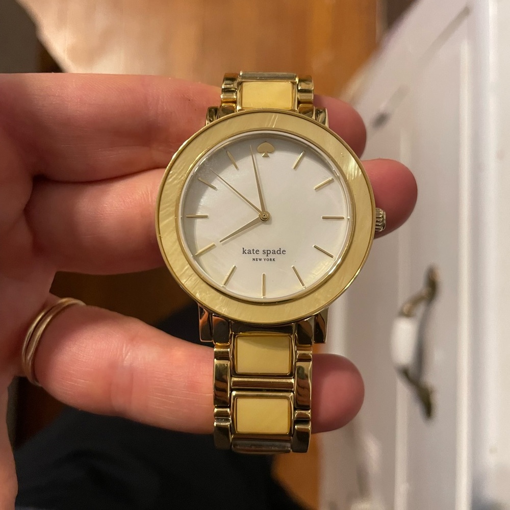 Kate Spade Gramercy Mother of Pearl Watch